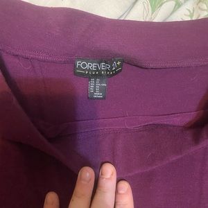 Plus size pencil skirt